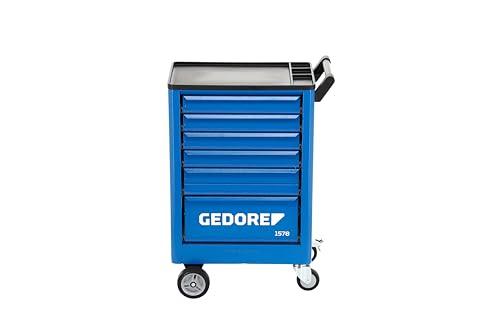 Gedore ABS Rollenschrank, Typ 6 Schubladen mit Rollen, 930mm x...