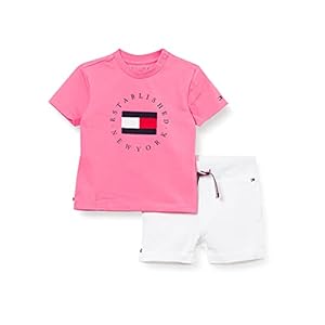 Tommy Hilfiger BABY ESTABLISHED SWEATSHORTS SET baby-jongens Baby en peuter Slaappakjes
