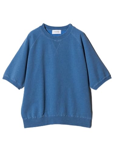 [ビューティー&ユース ユナイテッドアローズ] コットン裏毛 ショートスリーブ スウェットプルオーバー 16171000008 7500 COBALT(75) FREE