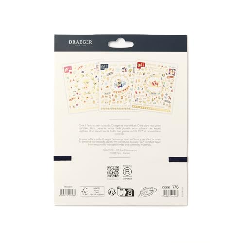 Draeger Paris - Carnet De Stickers D'Organisation Home Office - 12 Feuilles – Image 3
