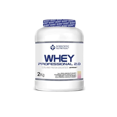 Scientiffic Nutrition - Whey Professional 2.0 Proteinas Whey en Polvo 100% Pura, para Aumentar la Masa Muscular, con Enzimas Digestivas y Lactasa - 2kg, Sabor Chocolate. - imagen 6