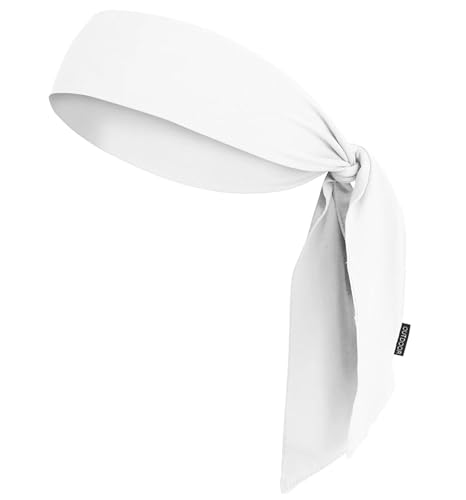 Image of OutdoorEssentials Tie Headband - Sweat-Wicking Running Headband - Hair Control Head Tie - Ninja Costume Accessories