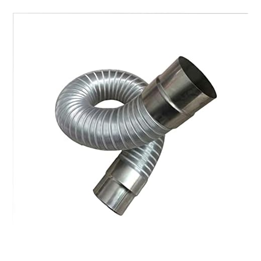 ACICS Calentador de Agua de Gas Chimenea Acero Inoxidable 60-150 mm Aluminio Fuerte Tubo de Entrada de la Entrada de Escape no Variedad (Size : Diameter 12cm)