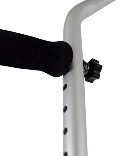 The Life Crutch - Universal Crutch| Ergonomic Handles | Articulating Tips | Supports up to 300 lbs | for Adults and Children with Heights 4'6" - 6'7" (Crutch Pads, Ergonomic Handles & Extra Tips)