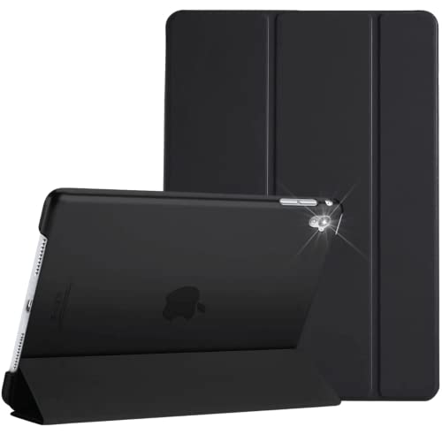 For Apple iPad Case Air 2 ( 2nd Generation 2014, 9.7-Inch ) - Model No. A1566 / A1567 - Auto Wake/sleep - Smart Magnetic Leather Cover (Black)