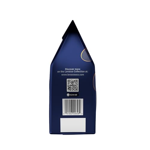 Image of Lavazza Super Crema Whole Bean Coffee, Medium Espresso Roast, Arabica and Robusta Blend, 22 oz Bag