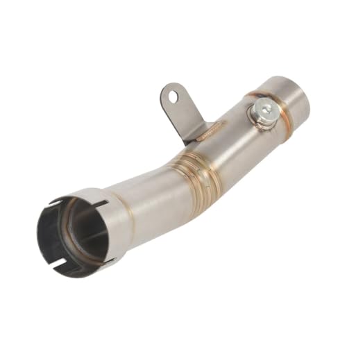 Tubo medio motocicleta ZX-6R 2023 escape de alta resistencia calor conector silenciador
