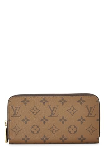 Pre-Loved Monogram Reversed Zippy Continental, Brown