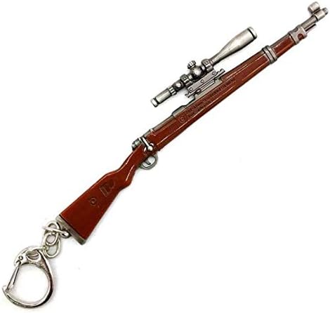 PUBG playerunknown's battlegrounds Kar98k 98k 12cm model key chain key ring