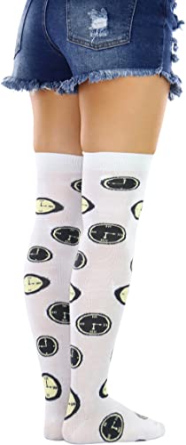 Image of ToBeInStyle Women's Over The Knee Knit Thigh High Warm Socks