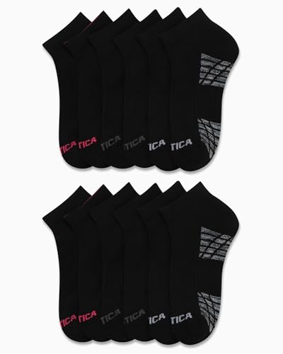 Image of Nautica Women's Quarter Cut Moisture Control Athletic Socks with Cushioned Comfort (12 Pack)