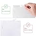 Blank Cards and Envelopes 4x6, 30 Pack White Invitation Card Stock with 30 Pack A4 Size, Self-Seal Thank you Blank Greeting Cards with Envelopes for All Occasion DIY, Print custom