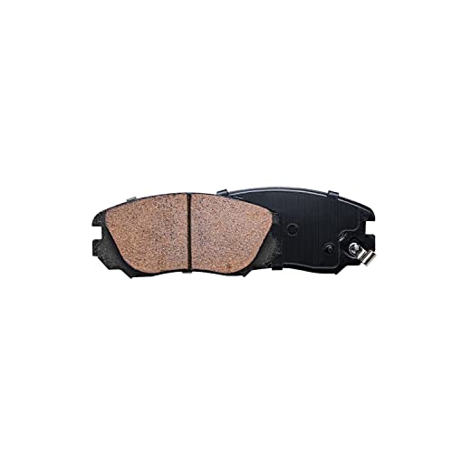 Image of Detroit Axle - Front Brake Pads for Chevy Equinox Impala Malibu Limited | GMC Terrain Buick Allure LaCrosse Cascada Regal Saab 9-5, Ceramic Brake Pads w /Hardware Replacement