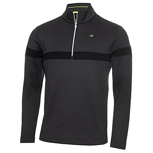 Calvin Klein Men's Scale CK Insul-Lite 1/2 Zip Golf Sweater