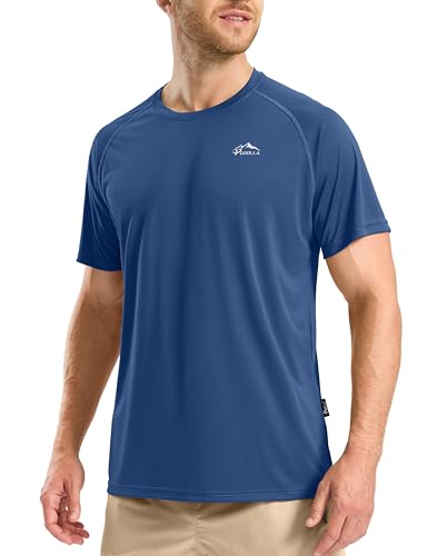 Save 25% on Pudolla Men's UPF 50+ Rashguard Swim Shirt - Image 2