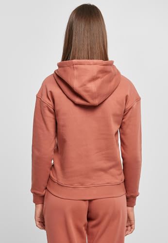 Urban Classics Damen Kapuzenpullover Ladies Organic Hoody Terracotta M
