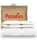 paradies vierjahreszeiten steppbett Bezug: Die Bettdecke Daunen 135x200 cm bietet mit einem Gewebe aus 100% Baumwolle eine optimale Grundlage für gesunden und erholsamen Schlaf