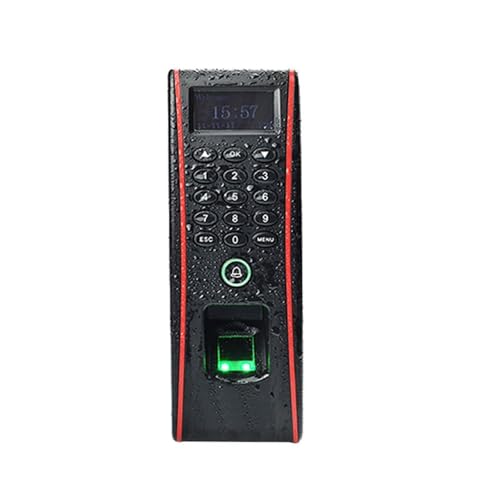 Système de contrôle d'accès biométrique étanche IP65 pour entrée extérieure