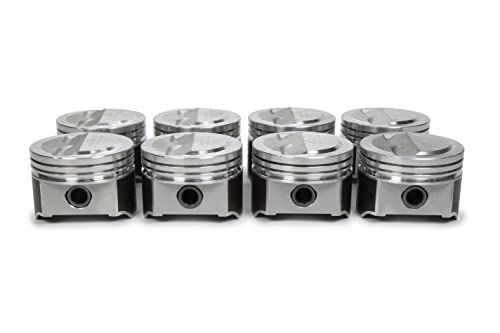 Sealed Power Piston, Speed Pro, Forged, 4.030 in Bore, 5/64 x 5/64 x 3/16 in Ring Grooves, Plus 5.30 cc, Coated Skirt
