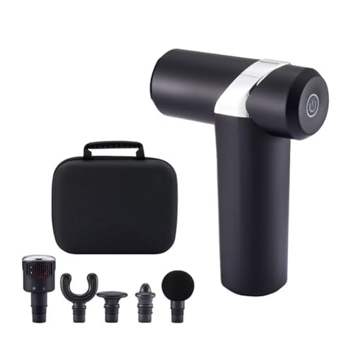 Ohulelks Masajeador Muscular de Mano con Estuche de Transporte Masajeador Corporal con Compresas Frías y Calientes Estimulador de Relajación Muscular de Alivio Profundo