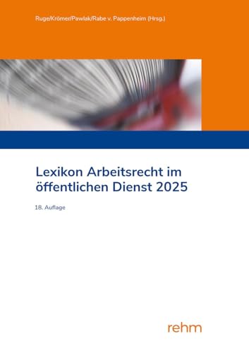 Lexikon Arbeitsrecht im öffentlichen Dienst 2025