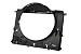 URO Parts 17 10 1 438 457 Fan Shroud