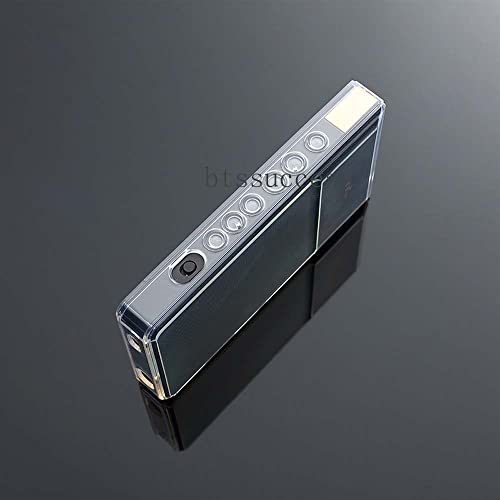 Soft Transparent Protective Shell Skin Case Cover for Sony Walkman NW-ZX700 NW-ZX706 NW-ZX707 with Dust Plug (Clear)
