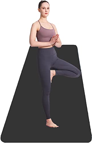 Image of Yoga Mats For Women and Men Exercise For Home Workout Gym Anti Slip EVA Material Yoga Mat 4Mm For Kids Gym Mats (Multicolor, 4 mm)