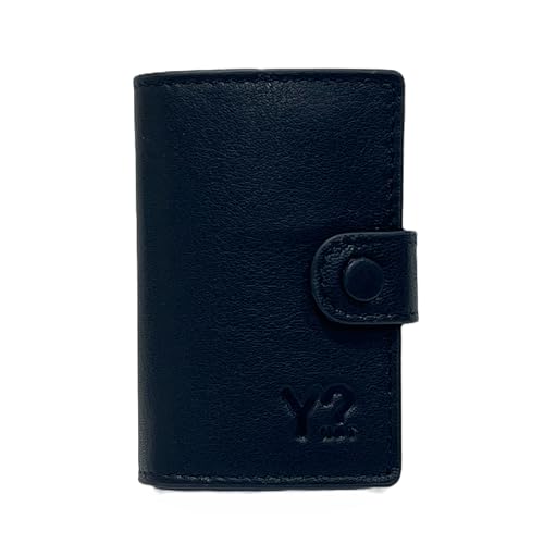Portefeuille metal YNOT URB012 pince a billets noire minimaliste