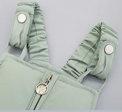 Roupa de neve infantil 2 peças Jaqueta de inverno com capuz + calça de bebê para neve infantil menin