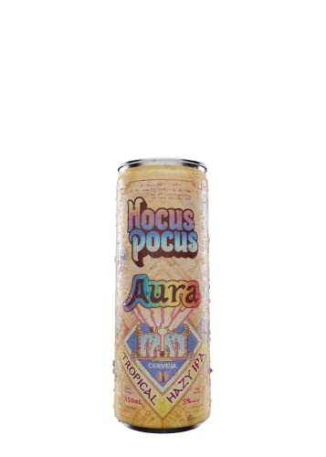 Hocus Pocus Cerveja Aura Tropical Hazy Ipa 350Ml Lata