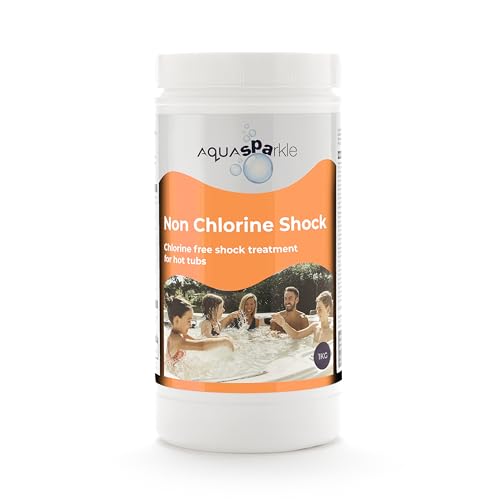 AQUASPARKLE Non Chlorine Shock 1kg Hot Tub Pool FOR CHLORINE AND BROMINE USERS