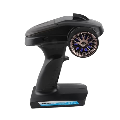 Trasmettitore e Ricevitore RC 2.4G a 3 Canali, Radiocomando Professionale per Barca e Auto RC