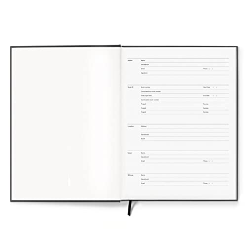 Vela Sciences Caderno de laboratório ProCover expandido Advanced S7-D, 9,25 x 11,75 pol (23,5 x 30 c