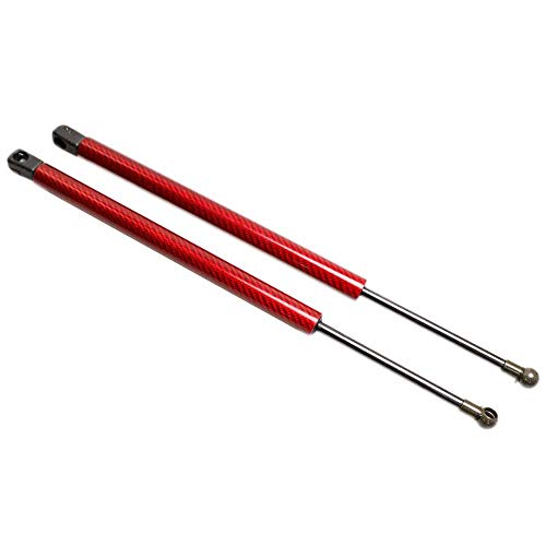 Kedoukj Amortiguador de gas para capó delantero para Volkswagen Golf GLS Hatchback de 4 puertas 1998-2005, de fibra de carbono, accesorios de regalo 4346, SG301037, 2 piezas (fibra de carbono rojo)