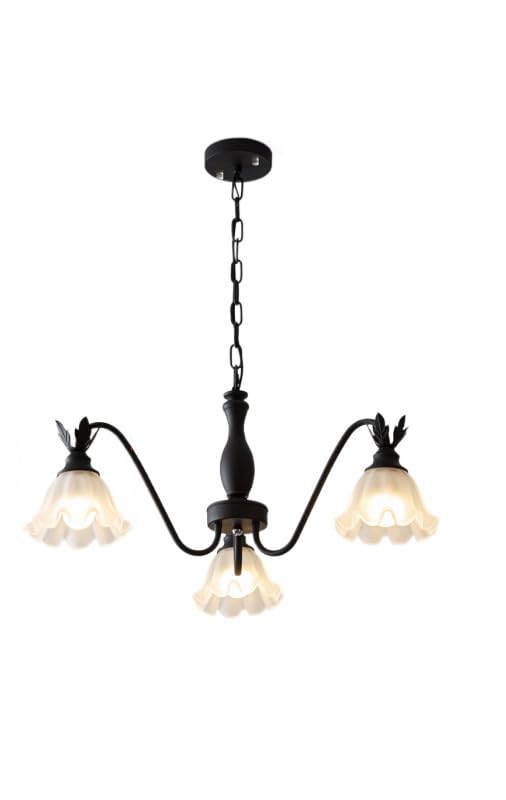 Lustre Spoutnik en verre laiteux à 5 lumières style moderne du milieu du siècle