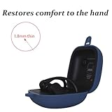 for Beats Powerbeats Pro with Carabiner,Anti-Scratch Premium Soft Silicone Full Protective Case,Shockproof Ultra Slim Headphone Protective Case for Beats Powerbeats Pro,Blue - Image 7