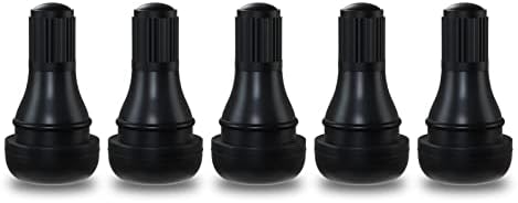 Lawn Mower Valve Stem Secrets: What You Didn't Know About Performance 5 CKAuto TR412 Rubber Snap-in Short Black Tire Valve Stem for Tubeless 0.453 Inch 11.5mm Rim Holes on Standard Vehicle Tires (5pcs/Bag)