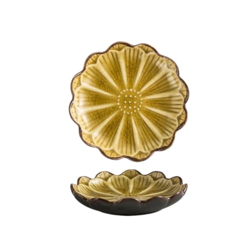 Plat de collation en céramique idéal pour vos apéritifs et fêtes à la maison - 2