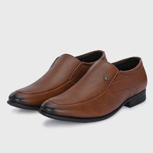 Image of Centrino Mens Formal Shoe for Men | Soft Cushioned Insole for All-Day Comfort | Stylish & Elegant Design | Perfect for Office, Business Casual & Formal Attire (7322)