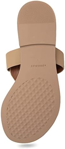 Aerosoles Women's Greta Slide Sandal, Taupe Combo, 8.5 | Image 4