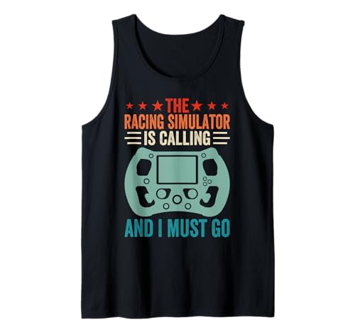 Image of Simracing Simulator Racing Design Tank Top