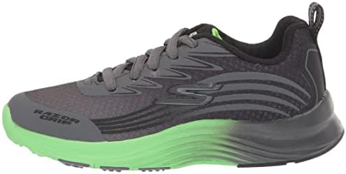 Skechers Kids Boy's Razor Grip-Sonictron Sneaker, Charcoal/Black, 1.5 Little Kid | Image 7