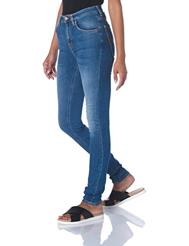 Preisvergleich Produktbild Nudie Jeans Damen Hightop Tilde Blue Stellar Jeans, 27W x 32L
