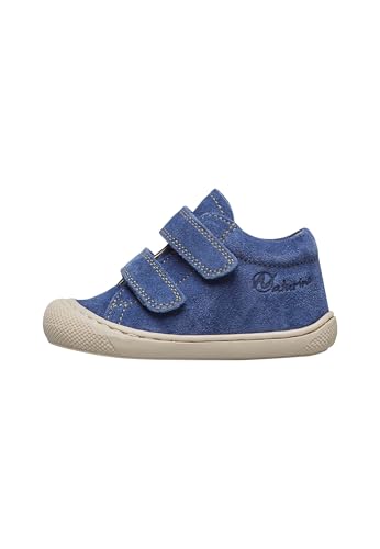 Naturino Scarpe Primi Passi in Suede, Bianco-Blu- 17