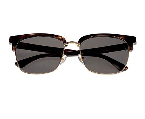 JXS Gafas de sol polarizadas vintage, lente TAC 100% protección UV Gafas de sol ligeras, para conducción y pesca y deportes, C2