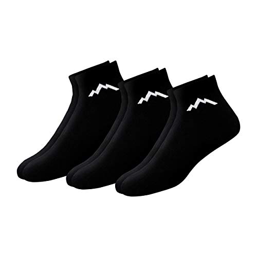 Ranger Sport Men's Heavy Duty Cotton Quarter Athletic Socks, Pack of 3