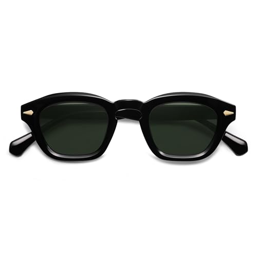 Image of Appassal Small Retro Square Sunglasses for Women Mens Rectangle Sunnies AP3680