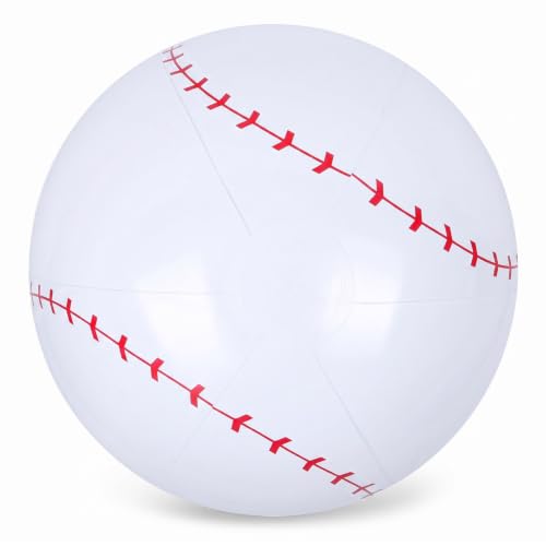 Shindel Giant Inflatable Baseball, 27 Inch Blow Up Ball for Kids - image 1