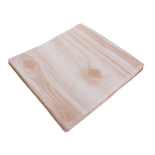 VILLCASE 10piezas Pintado Adhesivo De Pared Imitación De Madera Realista Para Sala De Estar Cocina Decoración De Pared Diy Láminas De Revestimiento Para Paredes Tapiz De Ladrillo